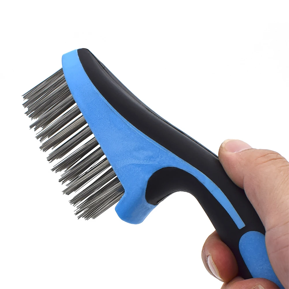 Industry Oil Rust Removal Scratch Brush Scrubbing Welding Stainless Steel Wire Paint Polishing Automotive Slag Soft Grip 
Industry Oil Rust Removal Scratch Brush Scrubbing Welding Stainless Steel Wire Paint Polishing Automotive Slag Soft Grip