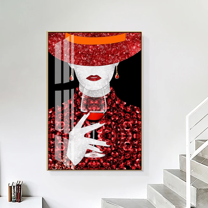Modern Fashion Women With Hat Art Poster And Print Nordic Orange Tone Figure Wall Picture Canvas Painting For BedRoom Home Decor
Modern Fashion Women With Hat Art Poster And Print Nordic Orange Tone Figure Wall Picture Canvas Painting For BedRoom Home Decor