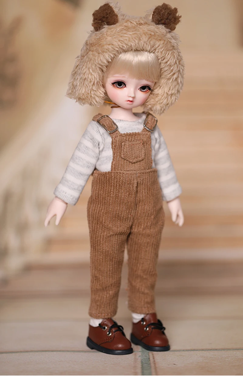 Фото 2018 Новое поступление 1/6 BJD кукла BJD/SD Модная Кукла с макияжем для маленькой девочки