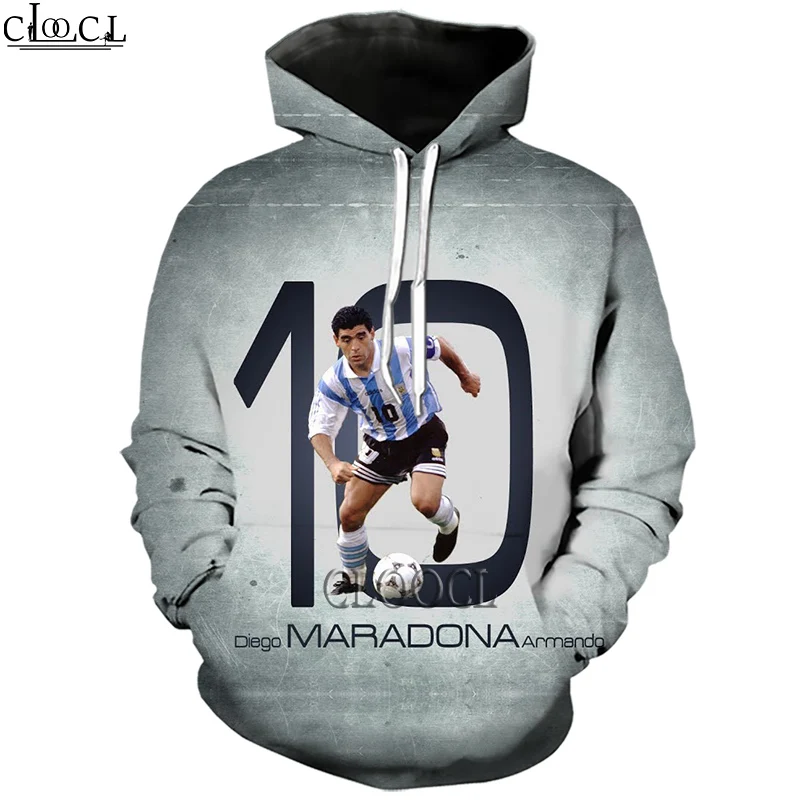 CLOOCL Diego Armando Maradona Hoodies 3D Print Mens Women Fashion Jogging Casual Harajuku Hot Selling Couple Tops Drop Shipping
CLOOCL Diego Armando Maradona Hoodies 3D Print Mens Women Fashion Jogging Casual Harajuku Hot Selling Couple Tops Drop Shipping