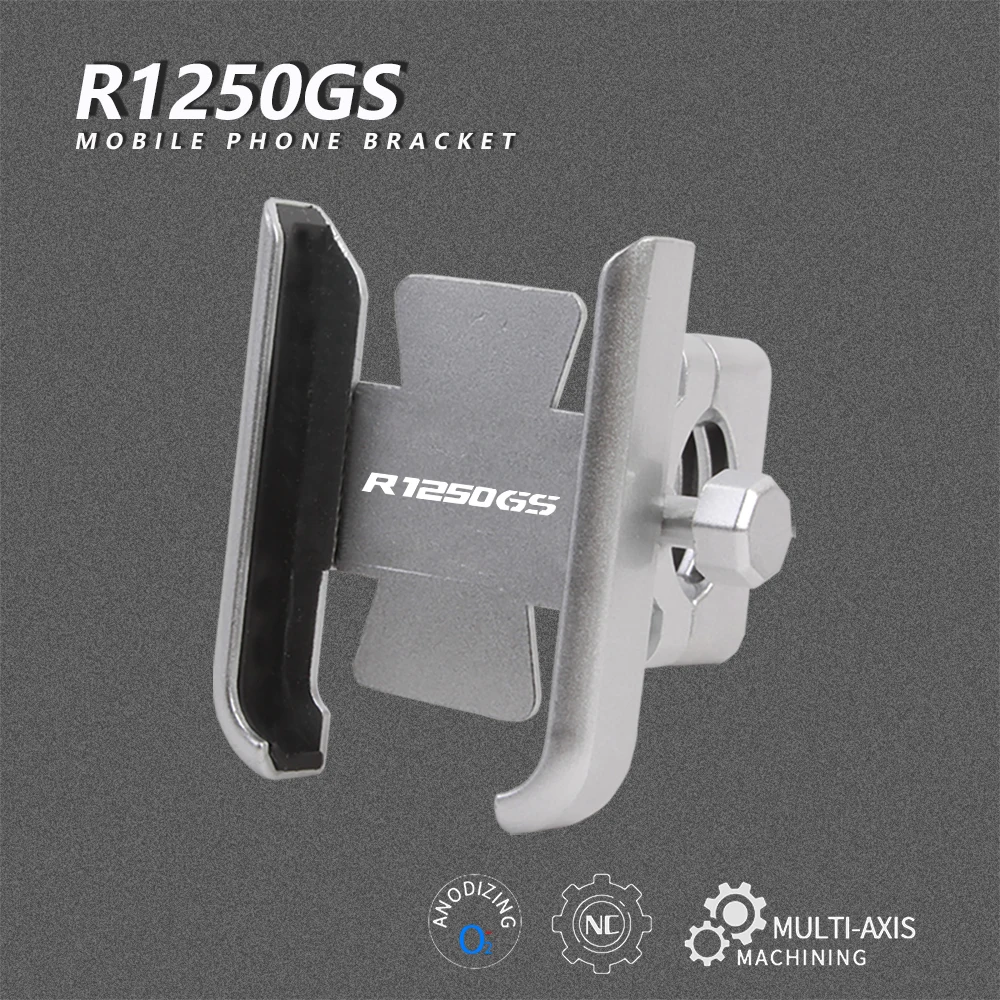 R 1250 GS For BMW R1250GS 2019 2020 2021 Motorcycle CNC Aluminum Alloy Handle Bar Mobile Phone Bracket GPS Stand Holder
R 1250 GS For BMW R1250GS 2019 2020 2021 Motorcycle CNC Aluminum Alloy Handle Bar Mobile Phone Bracket GPS Stand Holder