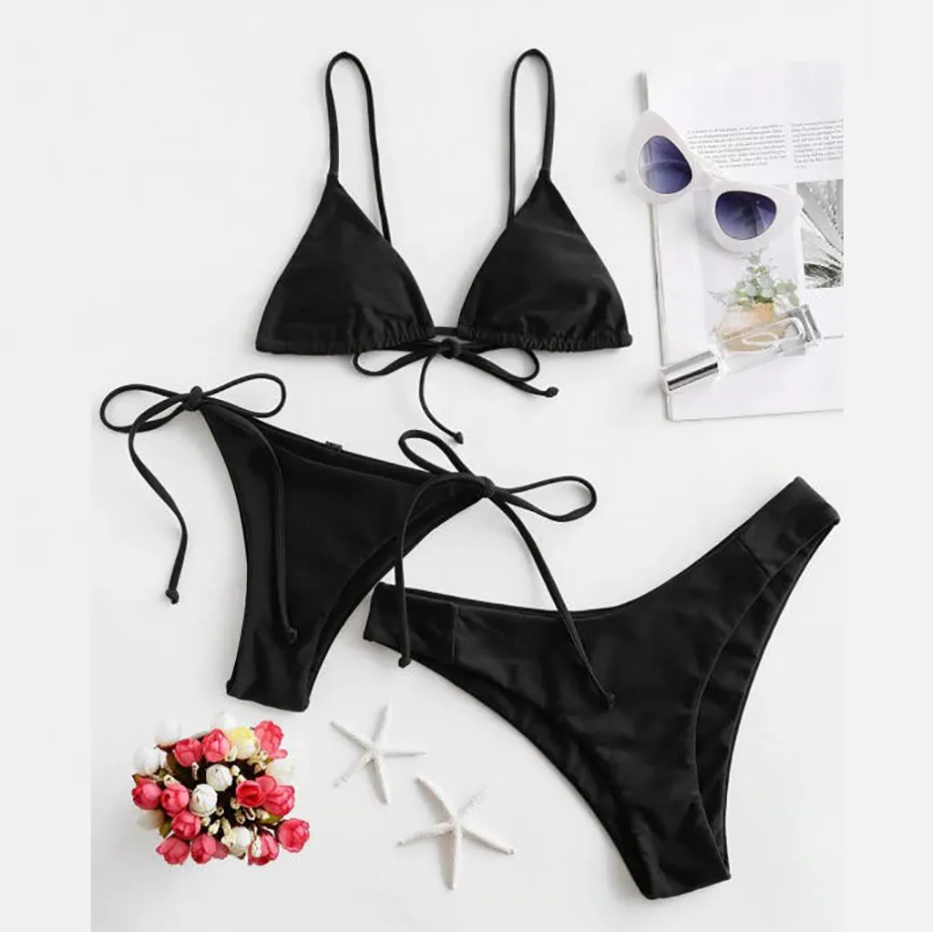Sexy Bikinis Set Women High Leg Swimming Suit Women's Bikini Solid Set Swimwear Three Piece Filled Bra Swimsuit Beach Suit
Sexy Bikinis Set Women High Leg Swimming Suit Women's Bikini Solid Set Swimwear Three Piece Filled Bra Swimsuit Beach Suit
