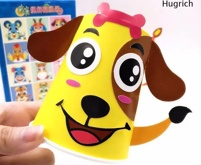 12Pcs Children 3D Diy Handmade Paper Cups Sticker Material Kit Whole Set Kids Kindergarten School Art Craft Educational Toys
12Pcs Children 3D Diy Handmade Paper Cups Sticker Material Kit Whole Set Kids Kindergarten School Art Craft Educational Toys