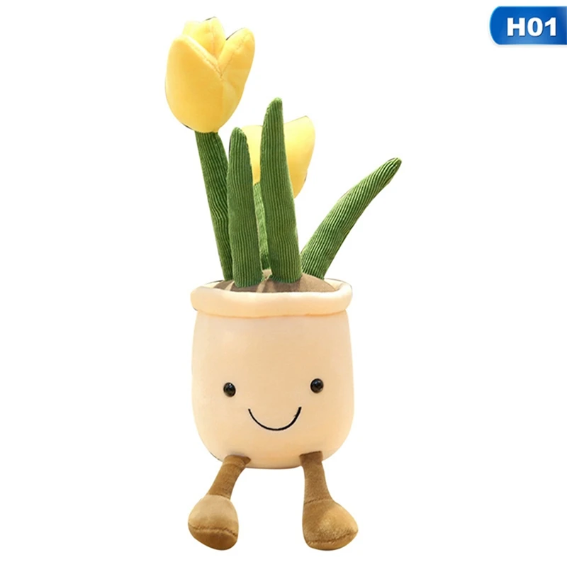 1pcs Simulation Tulip Plants Plush Room Decor Stuffed Toys Creative Potted Flowers Pillow Soft Doll For Girls Kids Birthday Gift
1pcs Simulation Tulip Plants Plush Room Decor Stuffed Toys Creative Potted Flowers Pillow Soft Doll For Girls Kids Birthday Gift
