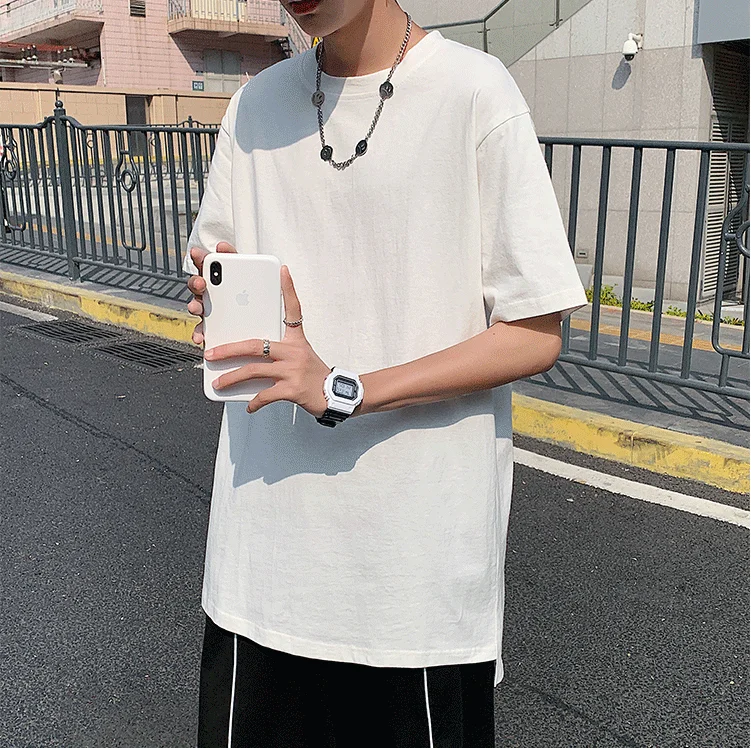 YTX015 Fat Japanese vintage T-shirt men's short-sleeved plus size loose casual solid color T-shirt
YTX015 Fat Japanese vintage T-shirt men's short-sleeved plus size loose casual solid color T-shirt