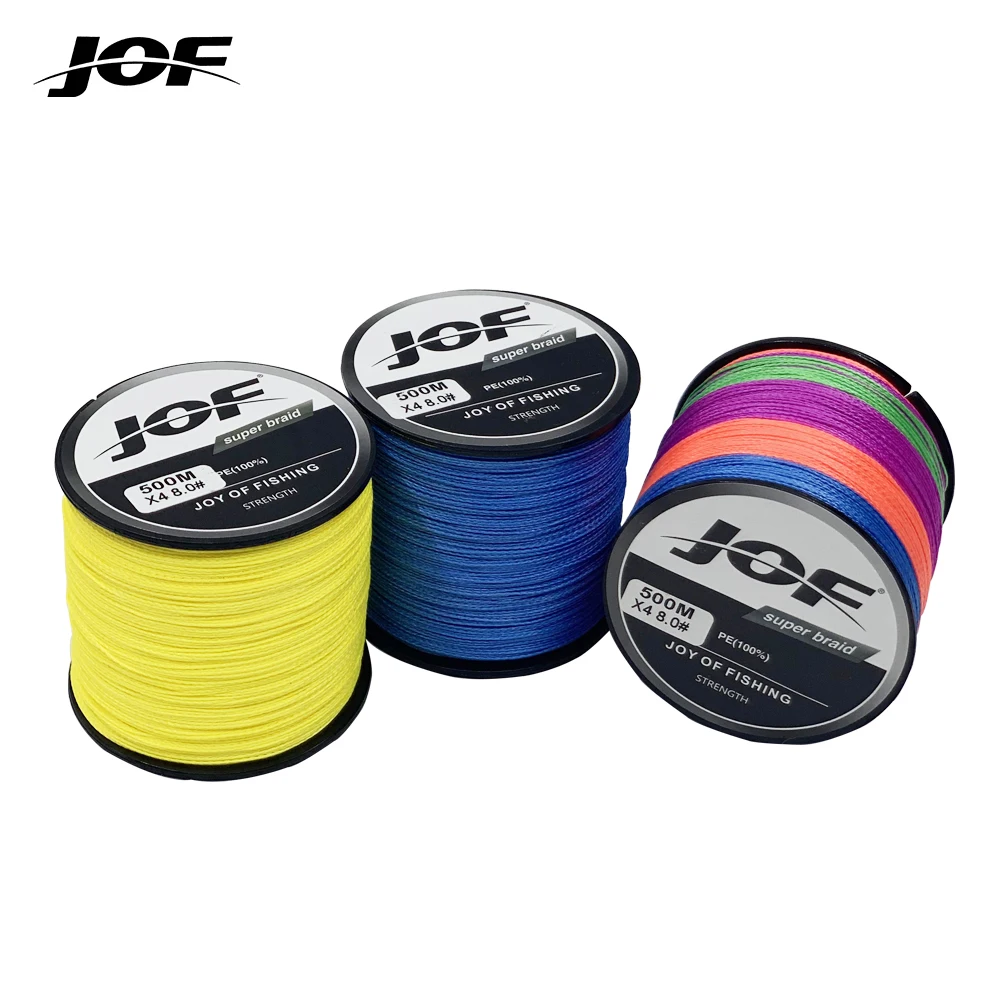 JOF 300M Strong PE Fishing Line 8 Strands Braided Fishing Line Multifilament Durable Fishing Line Pesca 20-100LB Japan PE
JOF 300M Strong PE Fishing Line 8 Strands Braided Fishing Line Multifilament Durable Fishing Line Pesca 20-100LB Japan PE