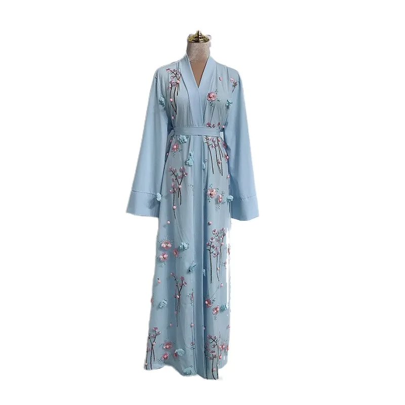 Middle East Dubai Muslim Cardigan Cardigan Turban Dress Turkish Islamic Clothing Women's Robe Robe Dubai Kaftan Oman Robe Abaya
Middle East Dubai Muslim Cardigan Cardigan Turban Dress Turkish Islamic Clothing Women's Robe Robe Dubai Kaftan Oman Robe Abaya