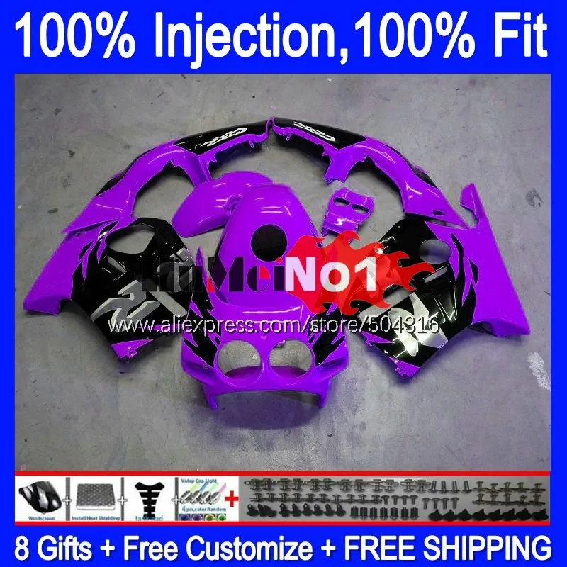 Injection Body For HONDA CBR 250 RR CBR250RR MC19 88 89 134MC.159 CBR 250RR 250R CBR250 RR 1988 1989 OEM Fairing Kit purple blk
Injection Body For HONDA CBR 250 RR CBR250RR MC19 88 89 134MC.159 CBR 250RR 250R CBR250 RR 1988 1989 OEM Fairing Kit purple blk