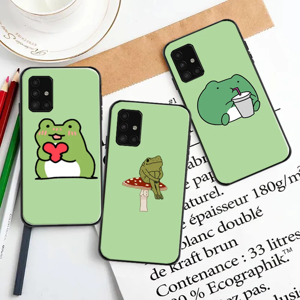 Animal Frog Phone Case For Samsung Galaxy A51 A52 A71 A72 4G 5G Soft TPU Cases Funda Cute Funny Cartoon Smartcase Back Cover
Animal Frog Phone Case For Samsung Galaxy A51 A52 A71 A72 4G 5G Soft TPU Cases Funda Cute Funny Cartoon Smartcase Back Cover
