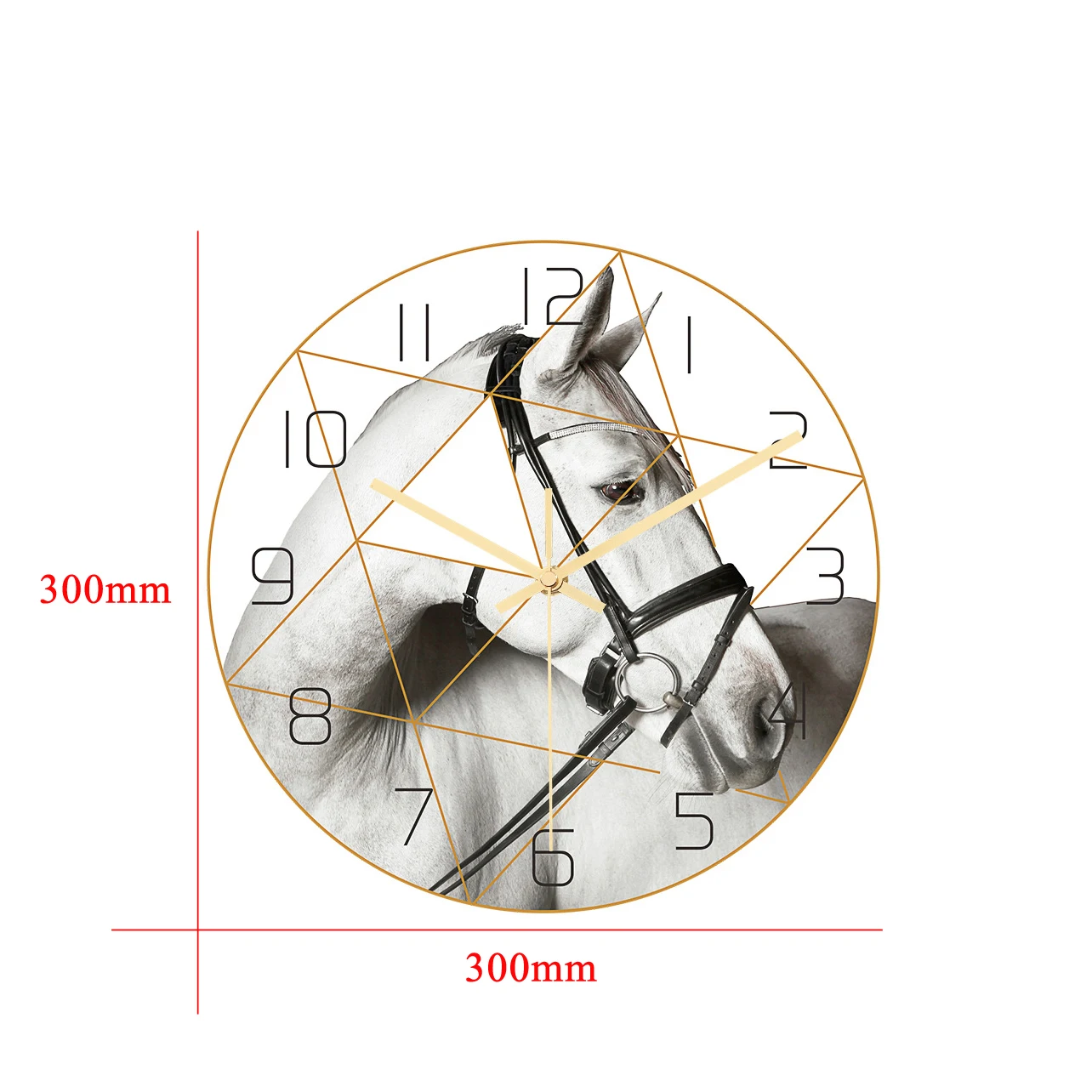 wall clock High Gloss Acrylic Material Grey Marble Cartoon Horse Frameless Circle Silent Creative Living Room Home Decoration
wall clock High Gloss Acrylic Material Grey Marble Cartoon Horse Frameless Circle Silent Creative Living Room Home Decoration
