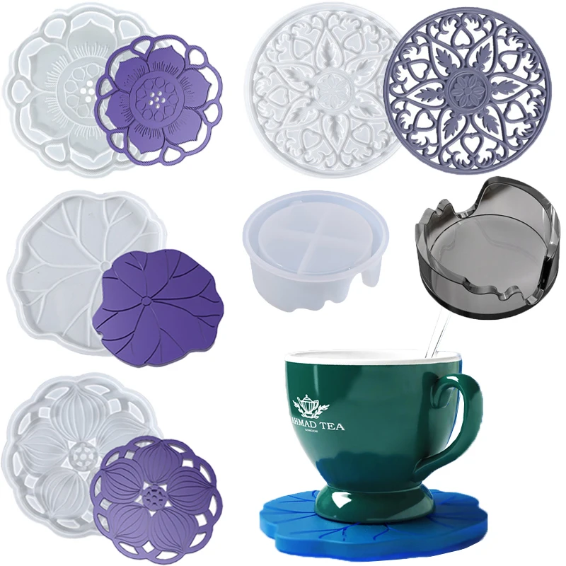 DIY Resin Coaster Mold Round Base Epoxy Resin Silicone Mold Desktop Coaster Storage Box Bowl Cushion Resin Mold Home Decoration
DIY Resin Coaster Mold Round Base Epoxy Resin Silicone Mold Desktop Coaster Storage Box Bowl Cushion Resin Mold Home Decoration