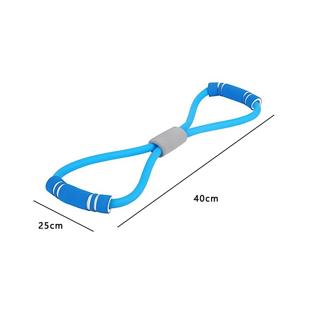 New Yoga Gym Fitness Resistance 8 Word Chest Expander Rubber Tubing Pull Rope Workout Muscle Elastic Bands for Sports Exercise
New Yoga Gym Fitness Resistance 8 Word Chest Expander Rubber Tubing Pull Rope Workout Muscle Elastic Bands for Sports Exercise
