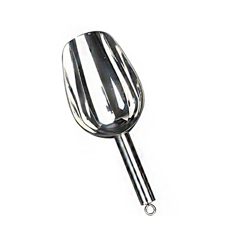 85LA Thick Stainless Steel Round Ice Scoop 9"/10"/11" Food Ice Cream Candy Spoons Convenient Flour Ice Cube Scooper for Kitchens
85LA Thick Stainless Steel Round Ice Scoop 9"/10"/11" Food Ice Cream Candy Spoons Convenient Flour Ice Cube Scooper for Kitchens