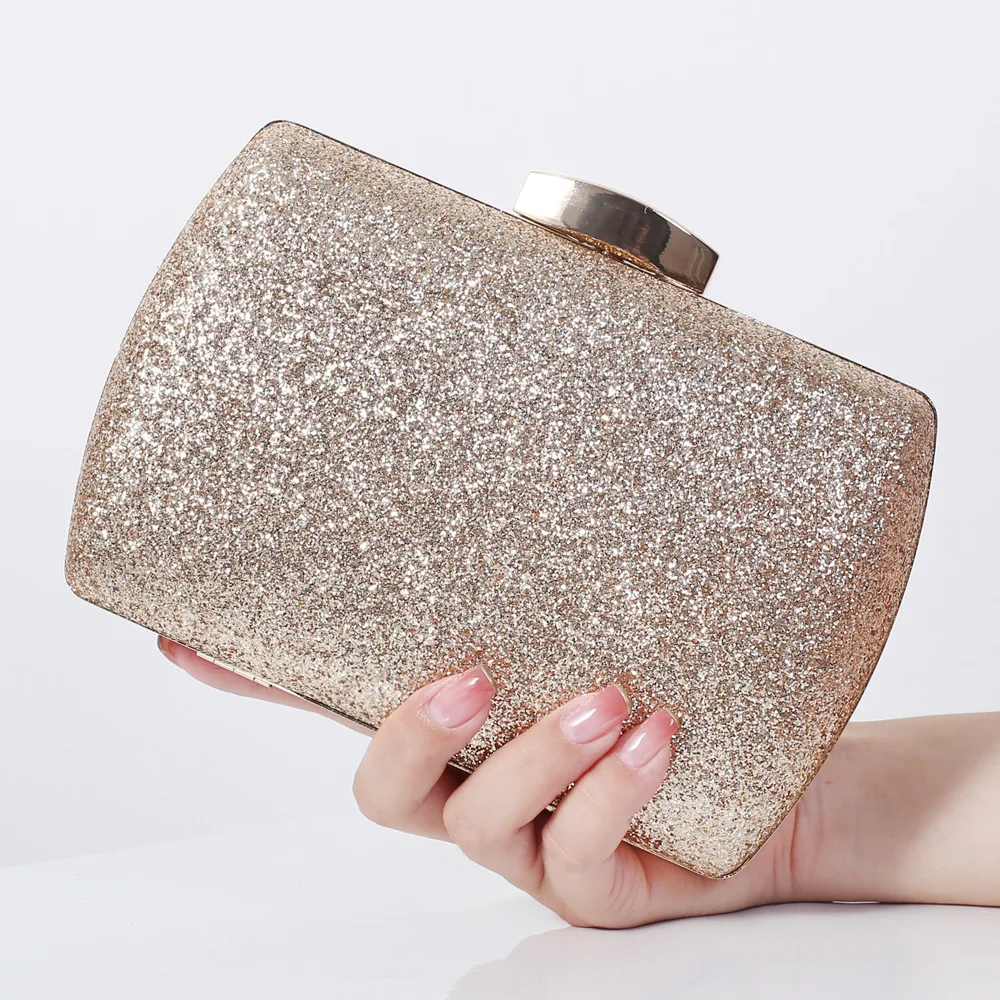 Women's Sequin Shiny Evening Handbag Metal Evening Bag Chain Shoulder Bag Gold Bridal Clutch Purse Bag Luxury Wedding Wallet
Women's Sequin Shiny Evening Handbag Metal Evening Bag Chain Shoulder Bag Gold Bridal Clutch Purse Bag Luxury Wedding Wallet