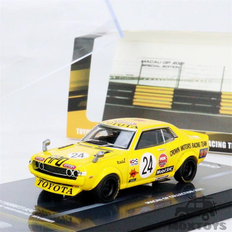 INNO 1:64 TOYOTA CELICA 1600GT #24 Корона мотор Макао Лига 1974 победитель литая модель автомобиля
INNO 1:64 TOYOTA CELICA 1600GT #24 Корона мотор Макао Лига 1974 победитель литая модель автомобиля