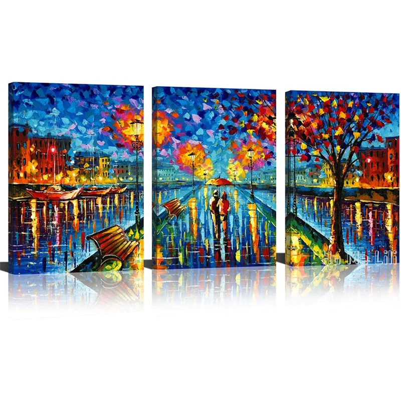 Couple Walking In Street Romantic Night Rainy Wall Art Decorative Pictures For Living Room Home Office Decor
Couple Walking In Street Romantic Night Rainy Wall Art Decorative Pictures For Living Room Home Office Decor