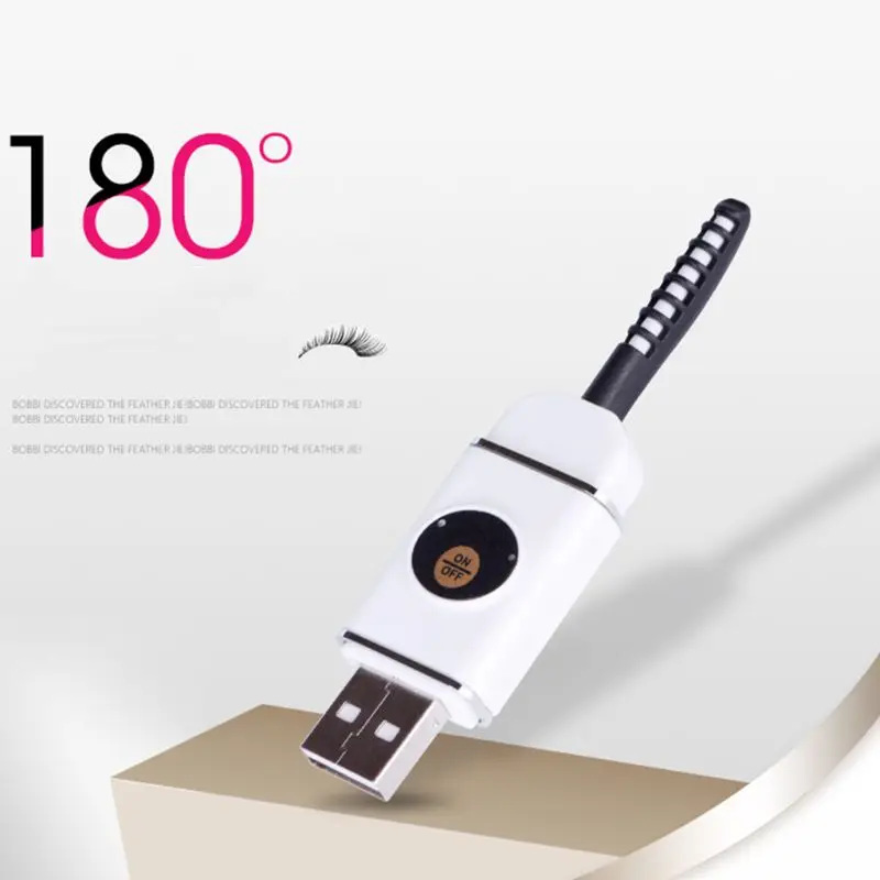 Mini USB Rechargeable Electric Heated Eyelash Curler Long-Lasting Electric Ironing Eyelash Curler Makeup 
Mini USB Rechargeable Electric Heated Eyelash Curler Long-Lasting Electric Ironing Eyelash Curler Makeup