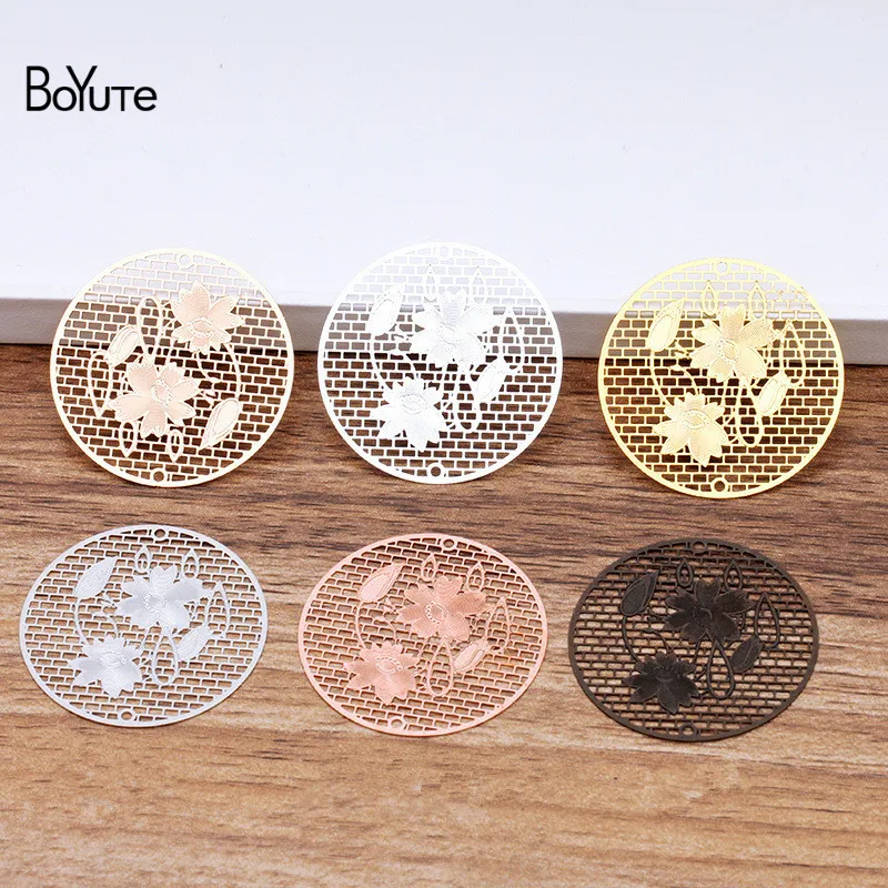 BoYuTe (20 Pieces/Lot) 36MM Metal Brass Hollow out Lotus Corroded Sheets Diy Hand Made Earrings Jewelry Making Accessories 
BoYuTe (20 Pieces/Lot) 36MM Metal Brass Hollow out Lotus Corroded Sheets Diy Hand Made Earrings Jewelry Making Accessories