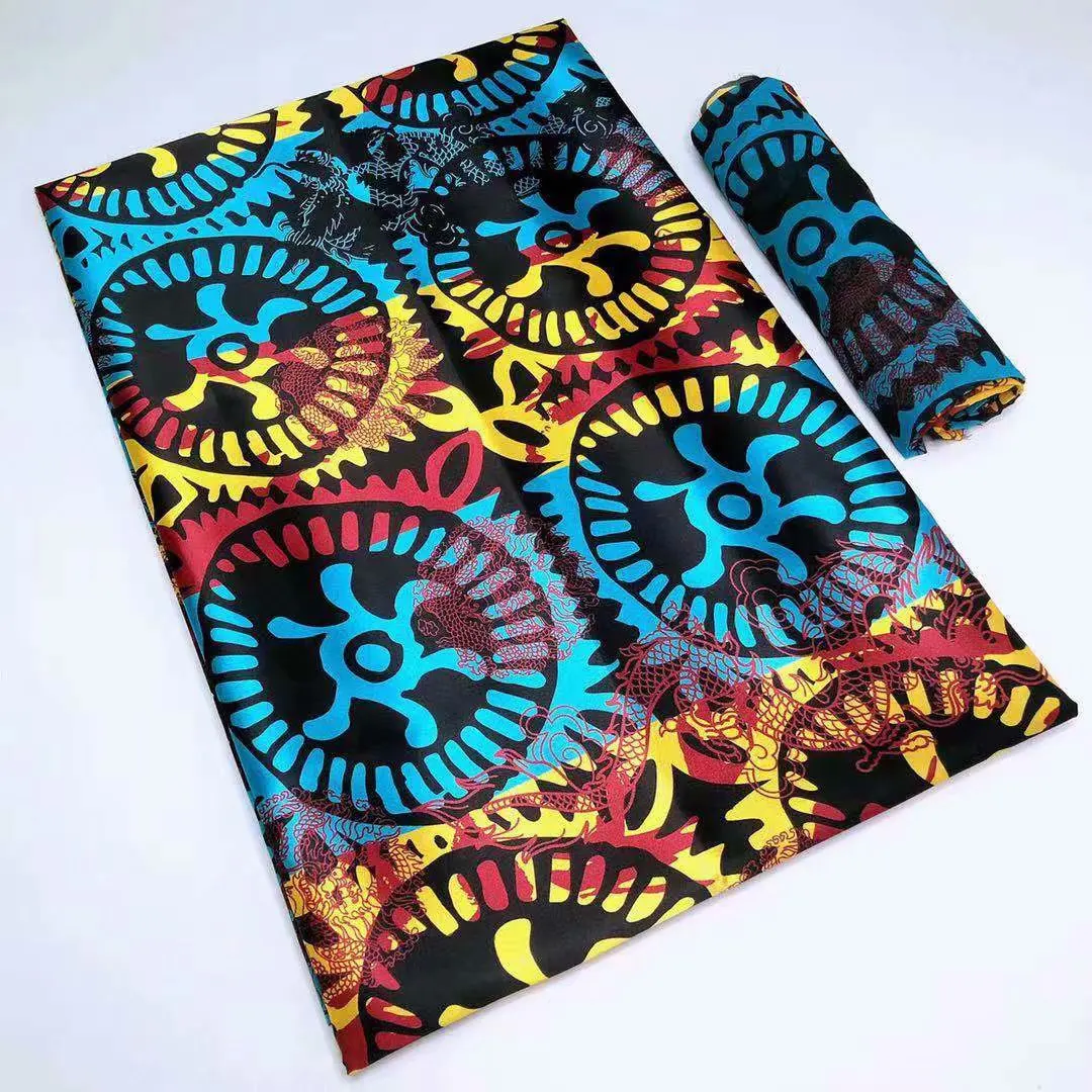 Latest Red Soft High Quality Satin Silk Print Wax Fabric Hot Selling African Satin Silk Chiffon 4+2yards for Dress TV1428-7
Latest Red Soft High Quality Satin Silk Print Wax Fabric Hot Selling African Satin Silk Chiffon 4+2yards for Dress TV1428-7