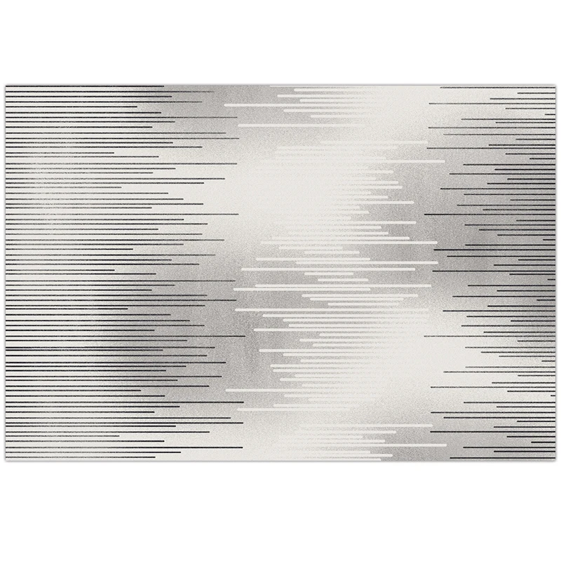 Modern minimalist living room carpet bedroom household light luxury carpet lines abstract carpet mat machine washable
Modern minimalist living room carpet bedroom household light luxury carpet lines abstract carpet mat machine washable