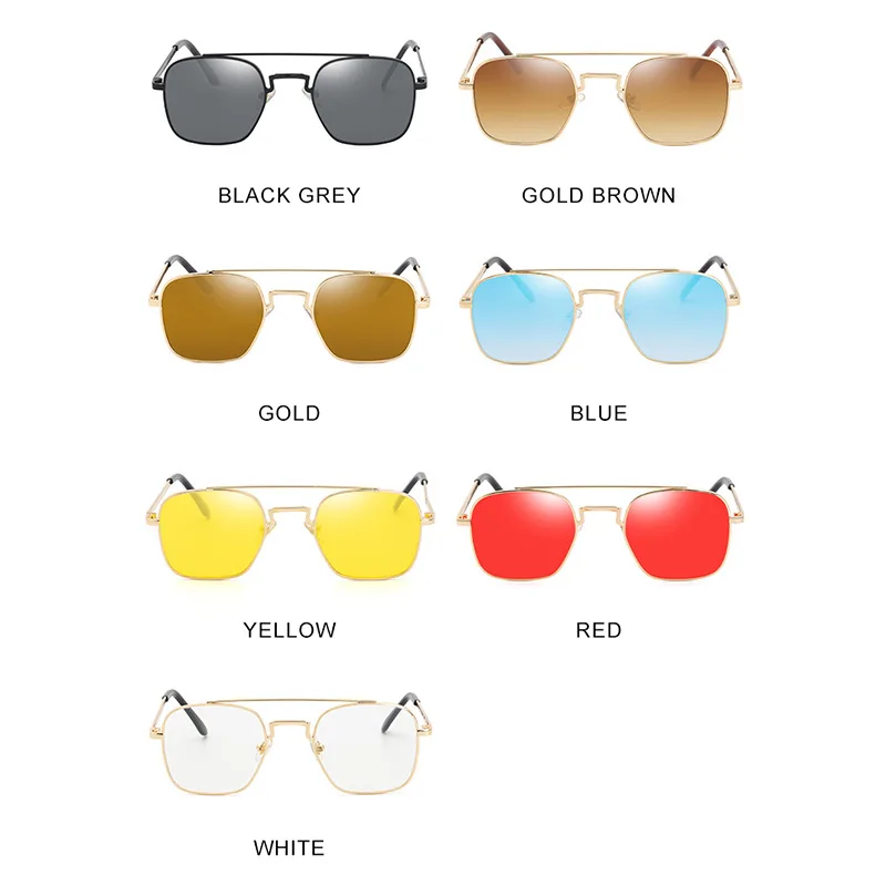 

New Fashion Sunglasses Men's Indian Net Star Same Box Sunglasses for Men Street Shot Sunglasses 7071 Wholesale Sunglasses