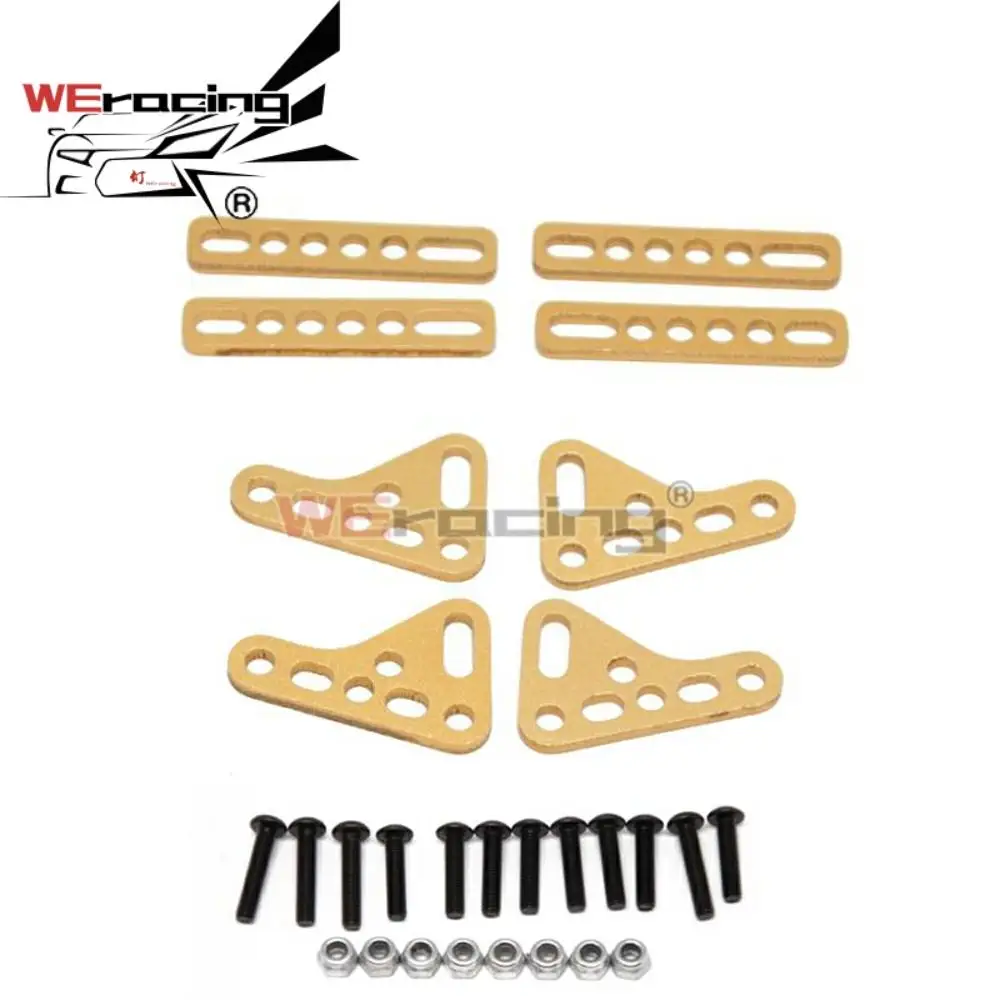 1pcs CNC Metal Double Shock Absorbers Damper Mount Stand for scx10 trx4 1/10 RC Crawler Car Damper Bracket Parts Accessories
1pcs CNC Metal Double Shock Absorbers Damper Mount Stand for scx10 trx4 1/10 RC Crawler Car Damper Bracket Parts Accessories