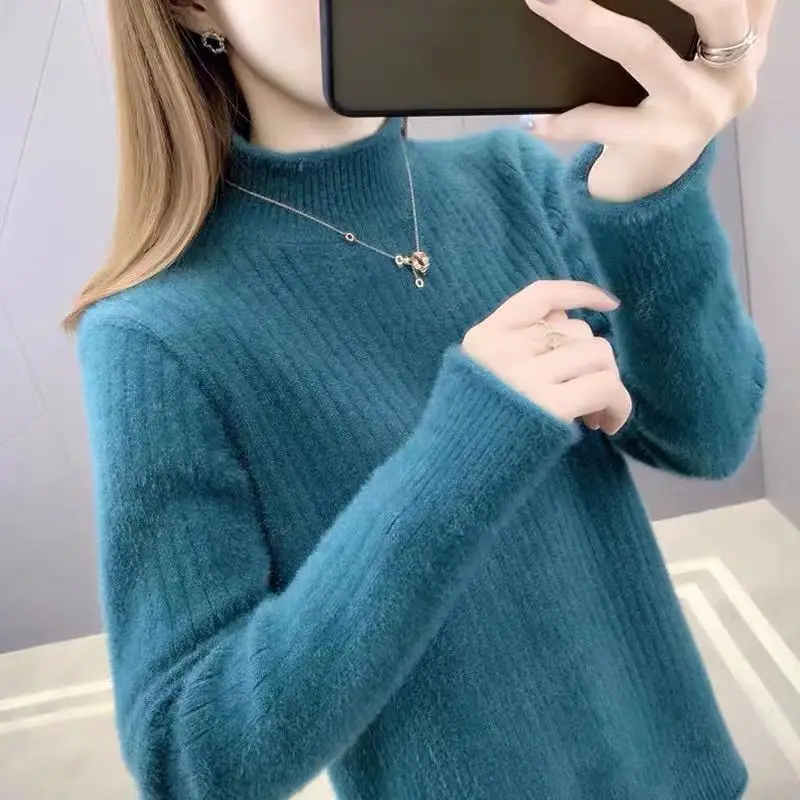 Women Knitted Sweater Fashion Oversized Pullovers Ladies Winter Loose Sweater Korean College Style Women Jumper Sueter Tops
Women Knitted Sweater Fashion Oversized Pullovers Ladies Winter Loose Sweater Korean College Style Women Jumper Sueter Tops