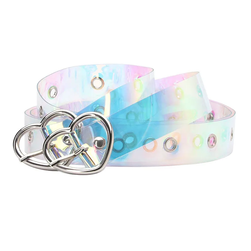 104cm*2.8cm Metal Heart Shape Buckle Ladies Belt Simple Versatile Waistband Fashion Colorful Transparent Plastic Band Women
104cm*2.8cm Metal Heart Shape Buckle Ladies Belt Simple Versatile Waistband Fashion Colorful Transparent Plastic Band Women