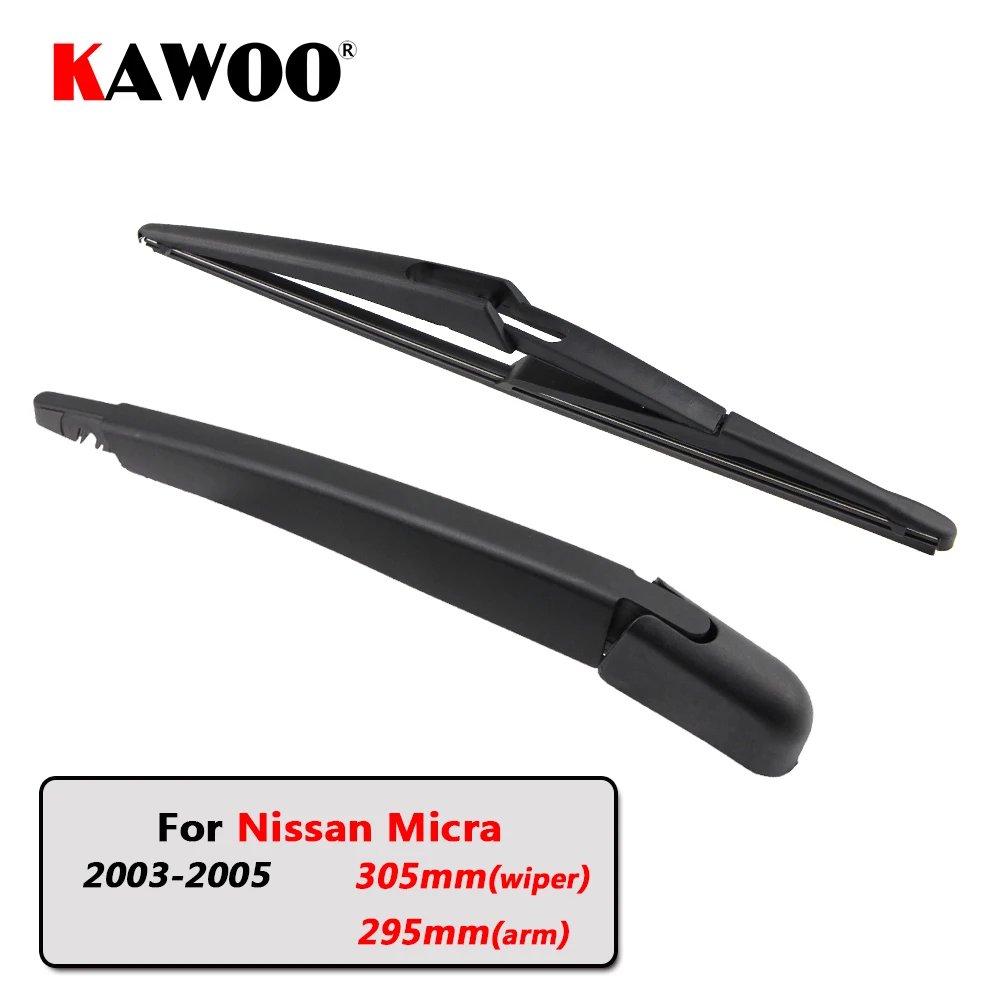KAWOO Car Rear Wiper Blade Blades Back Window Wipers Arm For Nissan Micra Hatchback (2003-2005) 305mm Auto Windscreen Blade
KAWOO Car Rear Wiper Blade Blades Back Window Wipers Arm For Nissan Micra Hatchback (2003-2005) 305mm Auto Windscreen Blade