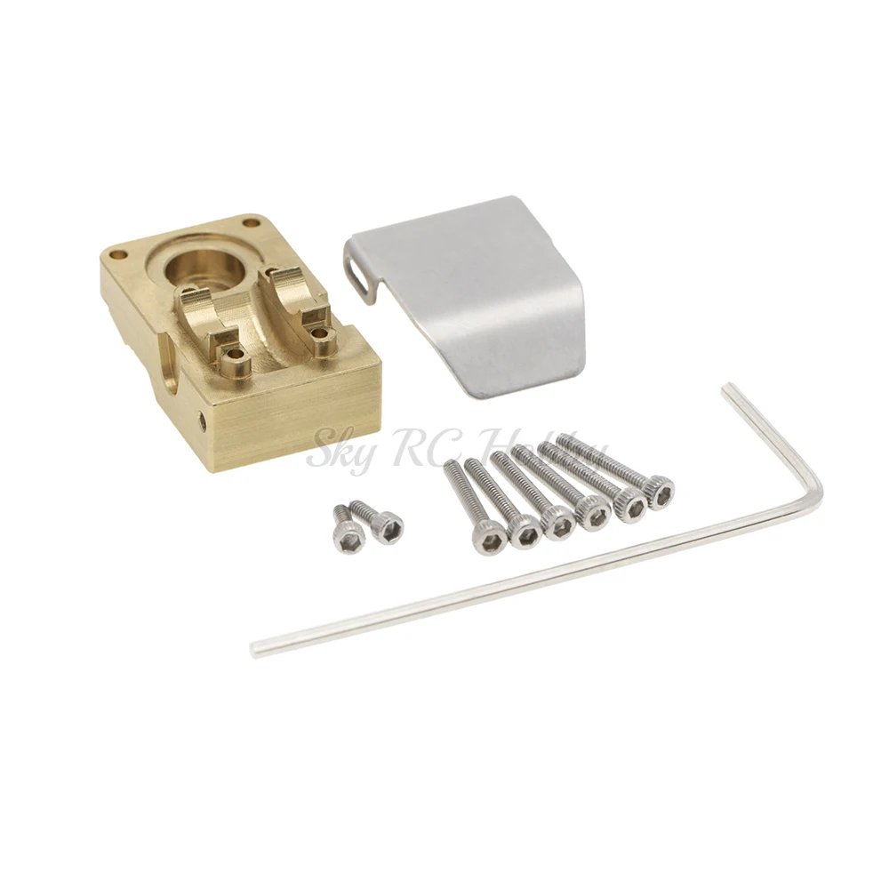 Латунный противовес с защитной пластиной для 1/24 Axial SCX24 90081 RC Car Accessories RC 1:24 Part
Латунный противовес с защитной пластиной для 1/24 Axial SCX24 90081 RC Car Accessories RC 1:24 Part