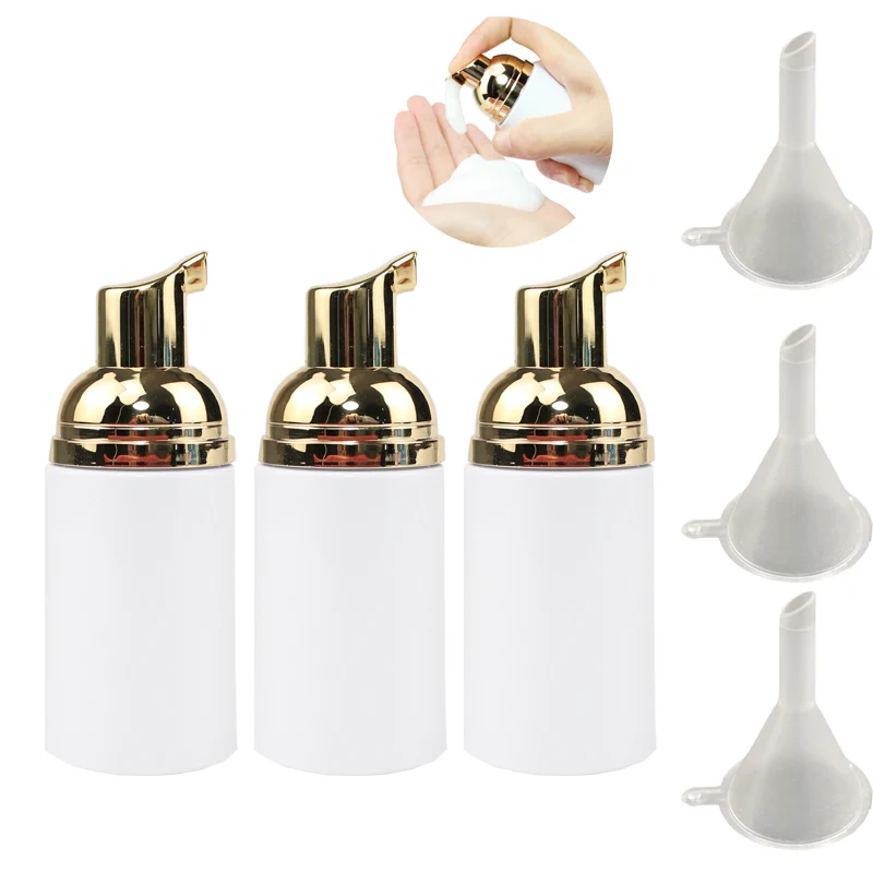 3Pcs Plastic Foaming Pump Bottles 30/50/60 ML Foam Dispenser Mini Empty Refillable Travel Bottles Portable Cosmetic Bottle
3Pcs Plastic Foaming Pump Bottles 30/50/60 ML Foam Dispenser Mini Empty Refillable Travel Bottles Portable Cosmetic Bottle