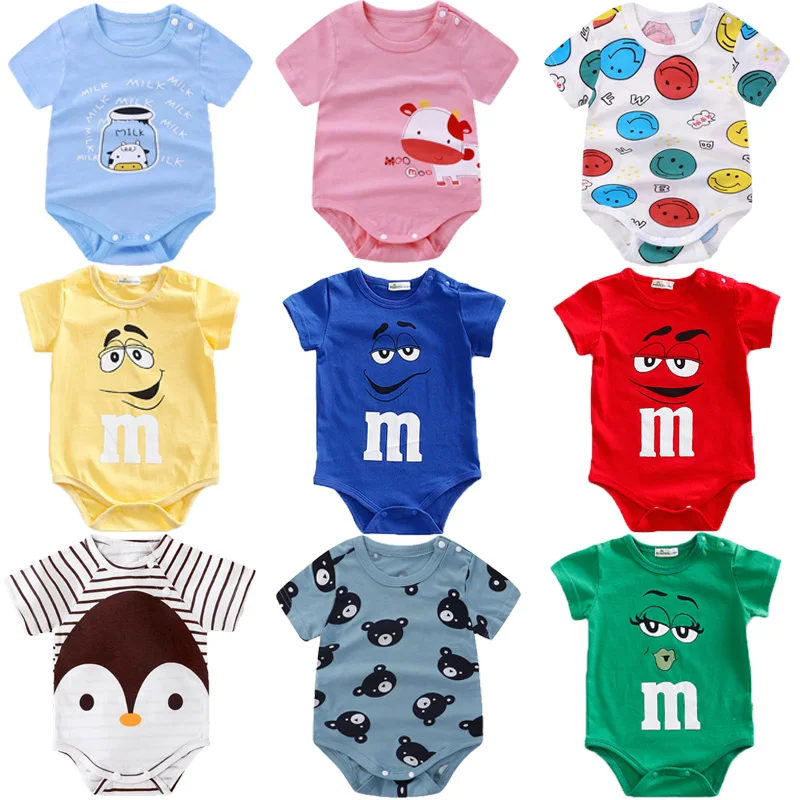 Newborn Baby summer rompers 100% Cotton Infant Body Short Sleeve baby Jumpsuit Cartoon ropa bebe Baby Boy Girl clothes
Newborn Baby summer rompers 100% Cotton Infant Body Short Sleeve baby Jumpsuit Cartoon ropa bebe Baby Boy Girl clothes