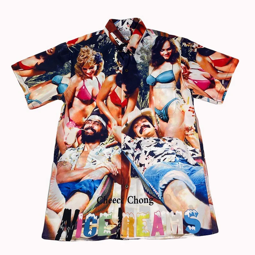 DREAMS WACKO MARIA Hawaii Shirt Men Women 1:1 High-Quality T-Shirt WACKO MARIA Movie Poster Shirt Top Tees
DREAMS WACKO MARIA Hawaii Shirt Men Women 1:1 High-Quality T-Shirt WACKO MARIA Movie Poster Shirt Top Tees