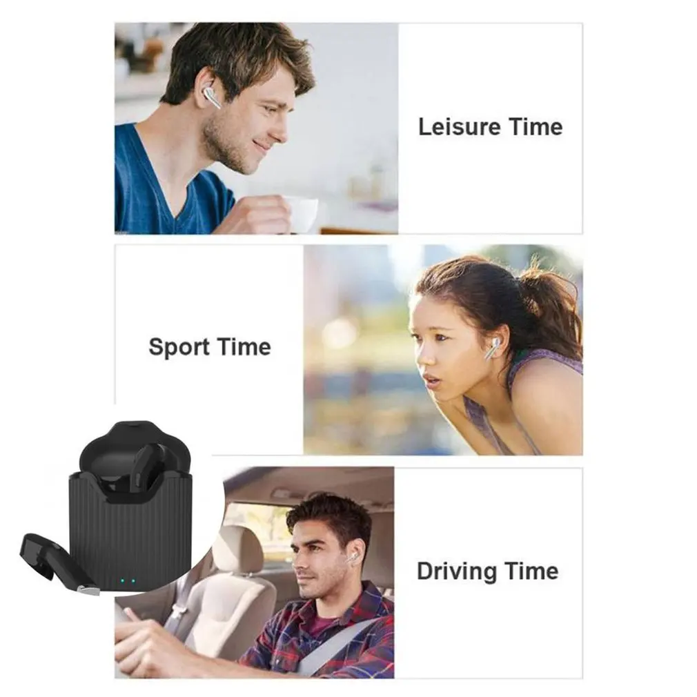 H19T Binaural Charging Compartment Wireless 5.0 Earphones Bass Stereo Wireless Earplugs Headphones For Apple
H19T Binaural Charging Compartment Wireless 5.0 Earphones Bass Stereo Wireless Earplugs Headphones For Apple