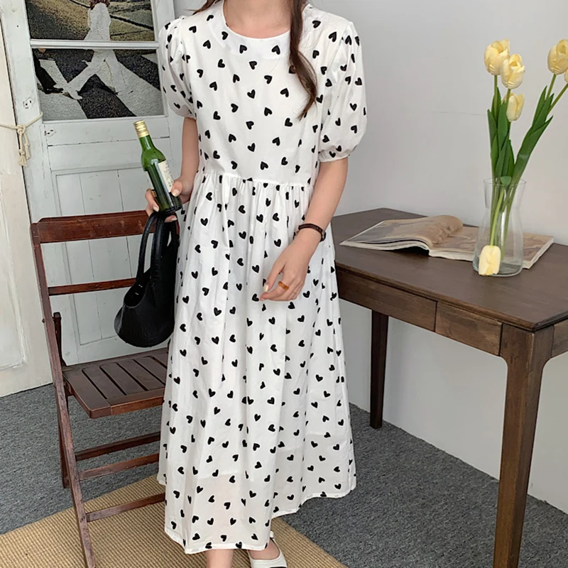 Zipper Fly Puff Sleeve Dress Women 2021 Summer Fashion Female Vintage Floral Print O-Neck Boho Dress Casual Vestidos
Zipper Fly Puff Sleeve Dress Women 2021 Summer Fashion Female Vintage Floral Print O-Neck Boho Dress Casual Vestidos