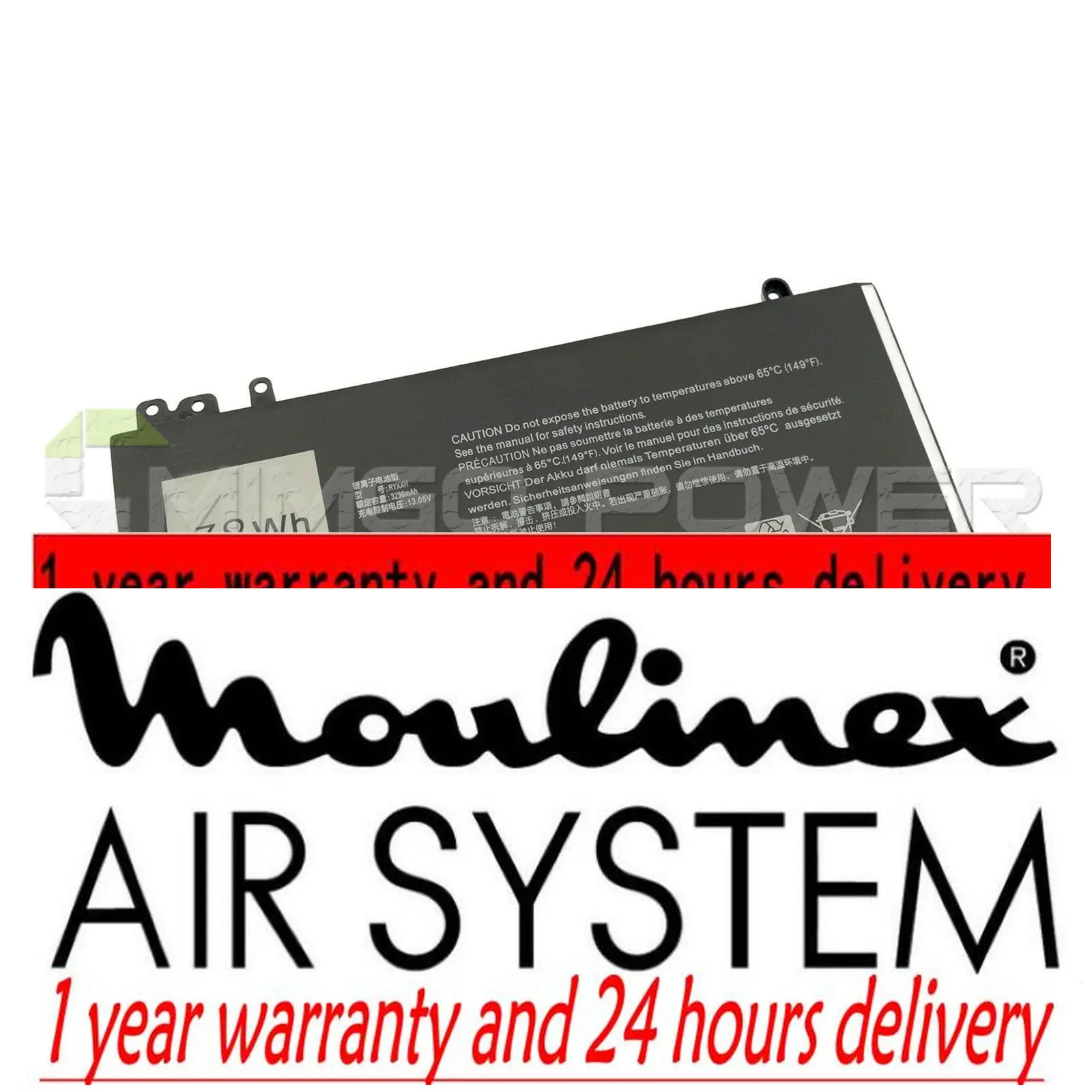 Новый аккумулятор RYXXH 38 Втч для Dell Latitude 12 E5450 E5550 E5250 E5270 09P4D2 9P4D2
Новый аккумулятор RYXXH 38 Втч для Dell Latitude 12 E5450 E5550 E5250 E5270 09P4D2 9P4D2