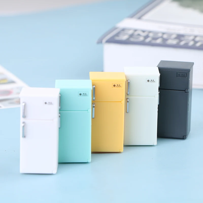 1 Pcs Dollhouse Miniature Kitchen Home Furnishings Mini Color Plastic Refrigerator Model Living Room Accs Kids Toy
1 Pcs Dollhouse Miniature Kitchen Home Furnishings Mini Color Plastic Refrigerator Model Living Room Accs Kids Toy