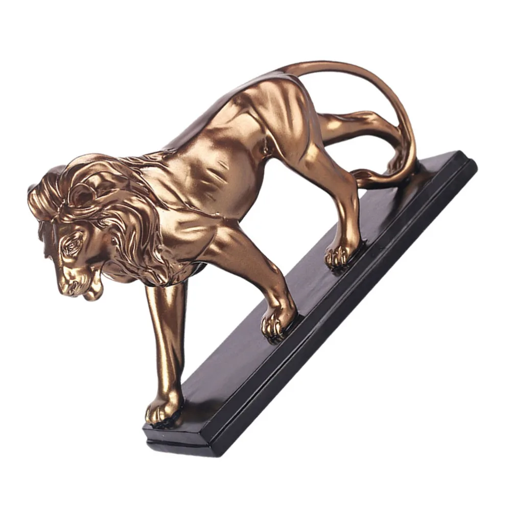 1Pc Resin Lion Statue Adornment Animal Statue Decor Home Desktop Ornament
1Pc Resin Lion Statue Adornment Animal Statue Decor Home Desktop Ornament