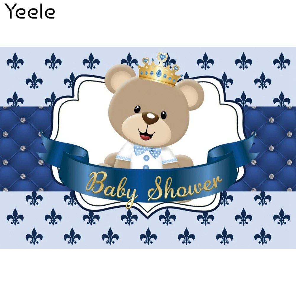 Yeele Baby Shower Backdrop Photocall Boy Bear Birthday Party Decor Banner Background Photography For Photo Studio Photographic
Yeele Baby Shower Backdrop Photocall Boy Bear Birthday Party Decor Banner Background Photography For Photo Studio Photographic
