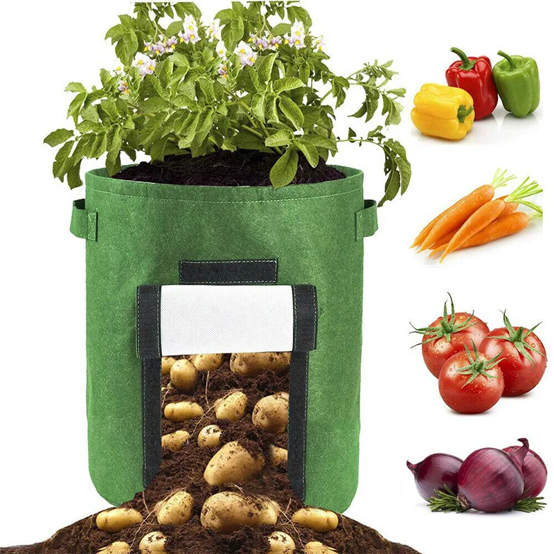 Plant Grow Bags home garden Potato pot greenhouse Vegetable Growing Bags Moisturizing jardin Vertical Garden Bag tools
Plant Grow Bags home garden Potato pot greenhouse Vegetable Growing Bags Moisturizing jardin Vertical Garden Bag tools