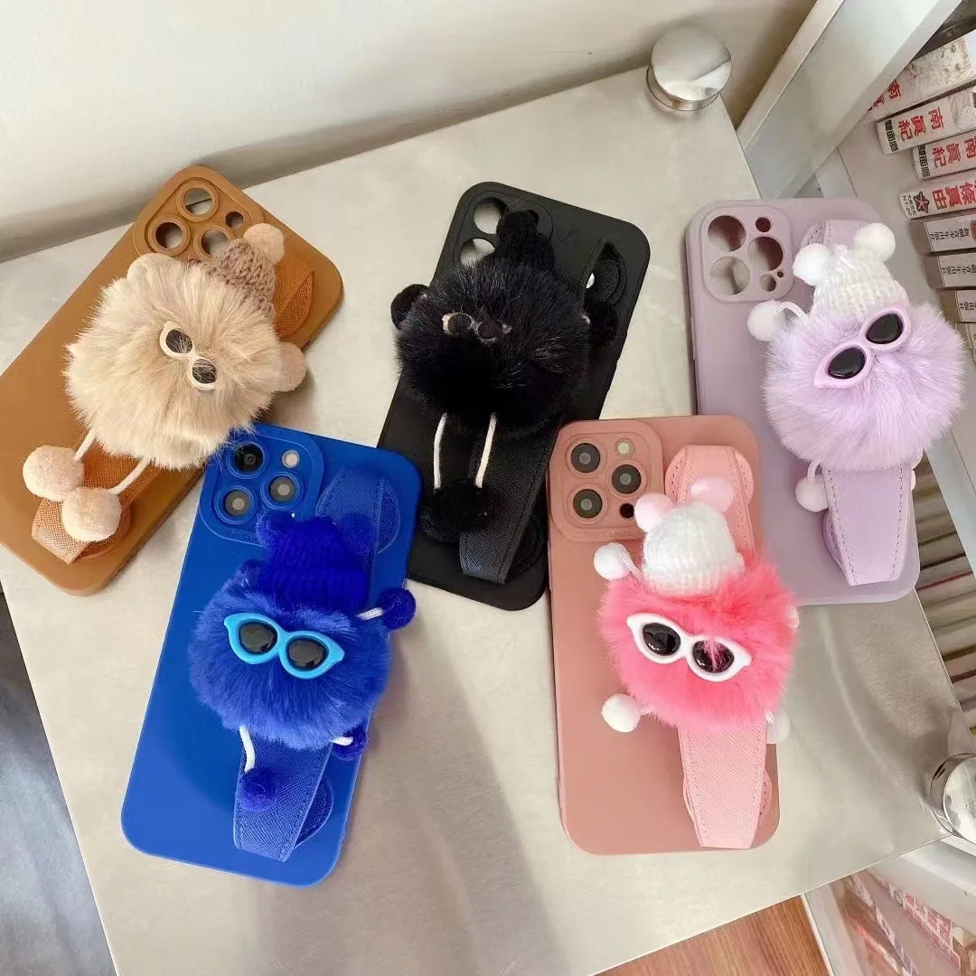 TPU Cute DIY Plush Doll Wristband Phone Case For iPhone13 ProMax Soft Case 12 11 Pro Max iX XR XsMax Se 7 8 Plus Woman Man Case
TPU Cute DIY Plush Doll Wristband Phone Case For iPhone13 ProMax Soft Case 12 11 Pro Max iX XR XsMax Se 7 8 Plus Woman Man Case