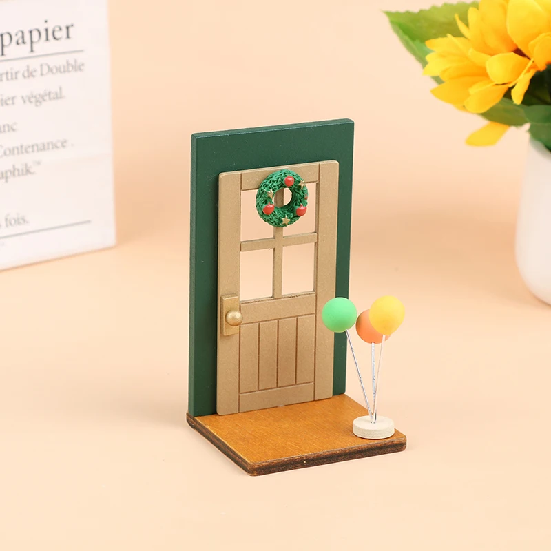 1 шт. 1:12 дверь с воздушным шаром для кукольного домика, Рождественское украшение, миниатюрная мебель для кукольного домика
1 шт. 1:12 дверь с воздушным шаром для кукольного домика, Рождественское украшение, миниатюрная мебель для кукольного домика