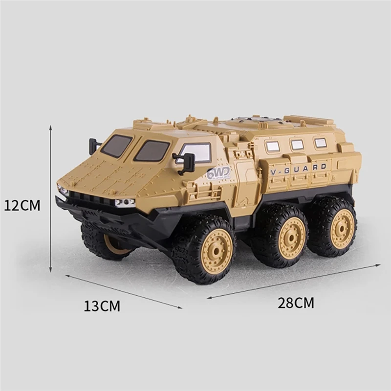 RC Truck 1/16 2.4G Remote Control 22 km/h High Speed Armored Vehicle 9510E 6WD High Toughness Explosionproof Armored Vehicle Toy
RC Truck 1/16 2.4G Remote Control 22 km/h High Speed Armored Vehicle 9510E 6WD High Toughness Explosionproof Armored Vehicle Toy