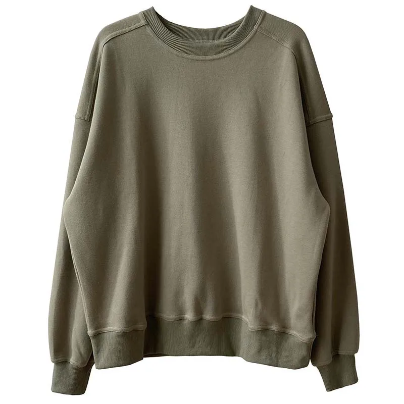 252 Korean Sweatshirt Tops Women Unique Design Vogue Loose Casual Popular Winter Fall Simple Patchwork Round Neck Basic Sweaters
252 Korean Sweatshirt Tops Women Unique Design Vogue Loose Casual Popular Winter Fall Simple Patchwork Round Neck Basic Sweaters