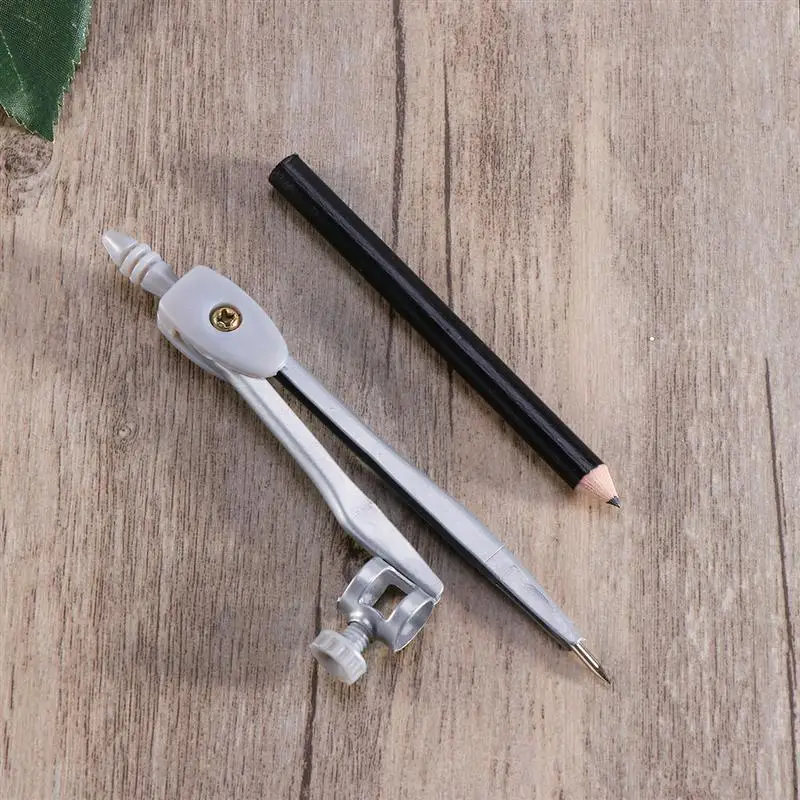 Professional Compass for Geometry Precision Compass with Pencil Holder for Math Drafting School Supplies 
Professional Compass for Geometry Precision Compass with Pencil Holder for Math Drafting School Supplies