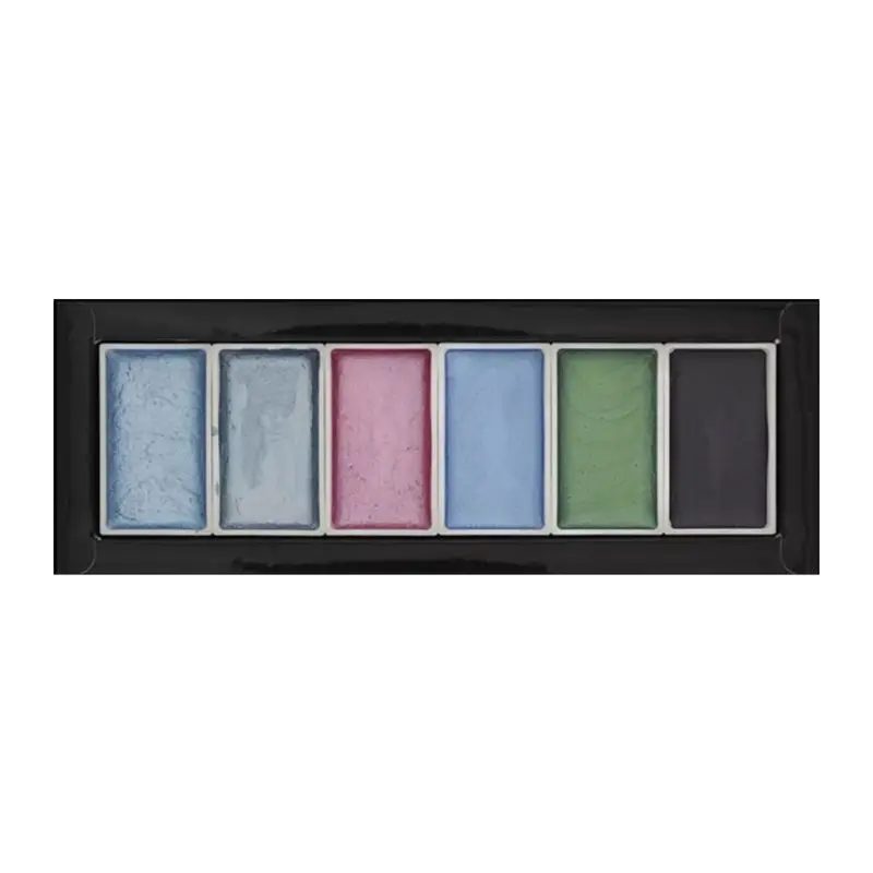 6 Colors Cool Warm Metallic Watercolor Paint Set for Artist Drawing Pigment Art QX2B
6 Colors Cool Warm Metallic Watercolor Paint Set for Artist Drawing Pigment Art QX2B