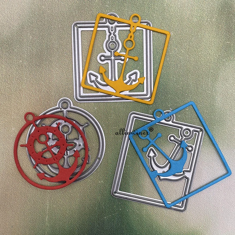 New Anchor sailboat tag Metal Cutting Dies for DIY Scrapbooking Album Paper Cards Decorative Crafts Embossing Die Cuts
New Anchor sailboat tag Metal Cutting Dies for DIY Scrapbooking Album Paper Cards Decorative Crafts Embossing Die Cuts