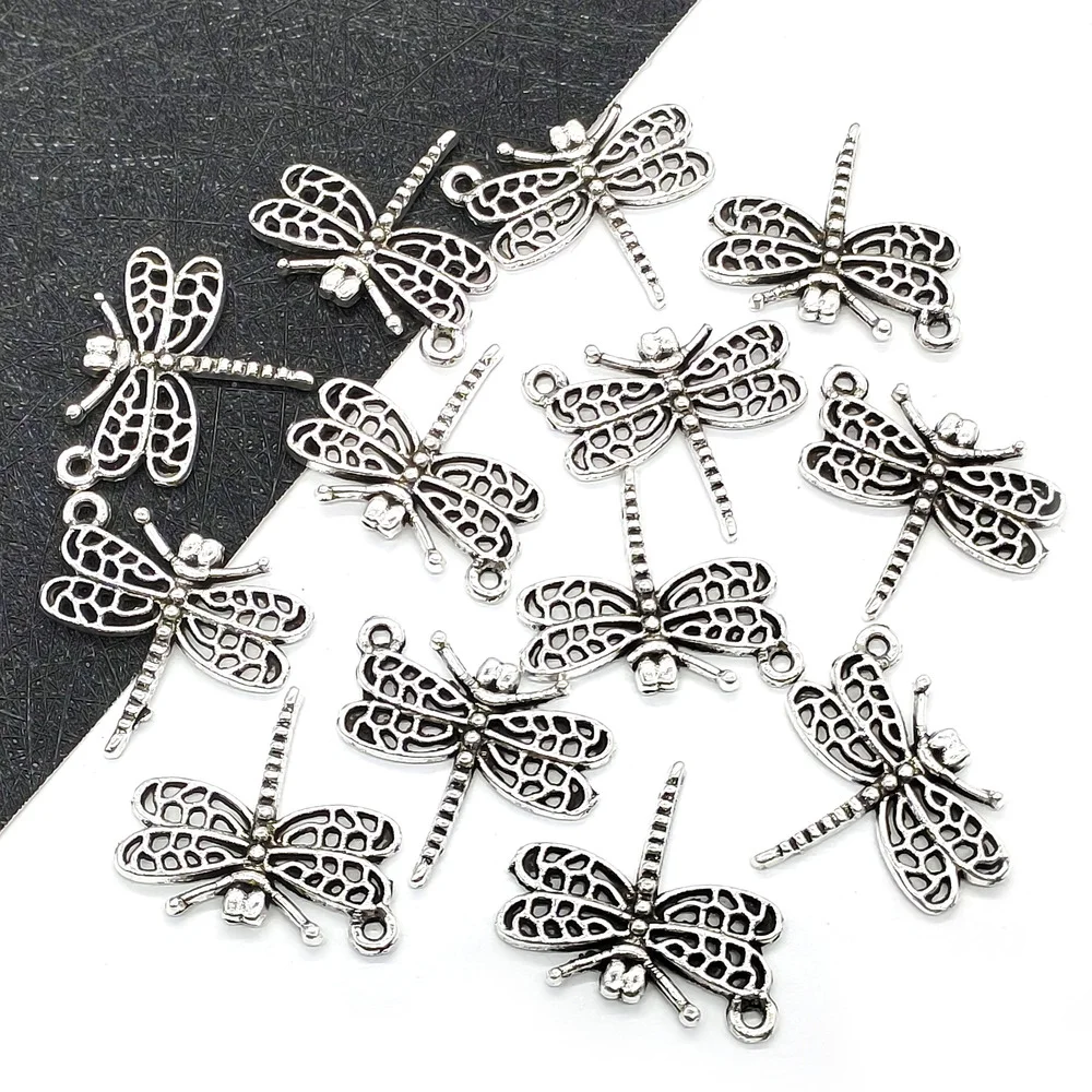 Earring Charms, 10PCS Zinc Alloy Dragonfly Shape Pendant, Popular Jewelry, Metal Supplies, Handmade DIY Necklace Accessories
Earring Charms, 10PCS Zinc Alloy Dragonfly Shape Pendant, Popular Jewelry, Metal Supplies, Handmade DIY Necklace Accessories