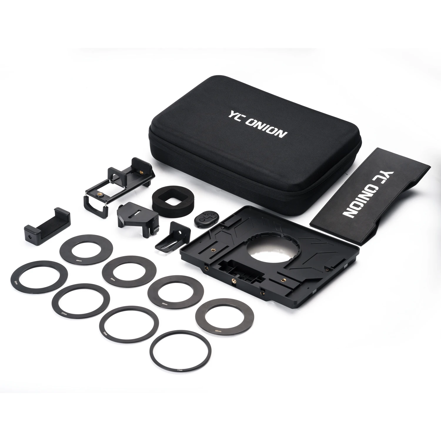 Teleprompter for Tablet Smart Phone Camera Portable Teleprompter Kit with Remote Control & Lens Adapter Rings Ultra-wide-angle
Teleprompter for Tablet Smart Phone Camera Portable Teleprompter Kit with Remote Control & Lens Adapter Rings Ultra-wide-angle