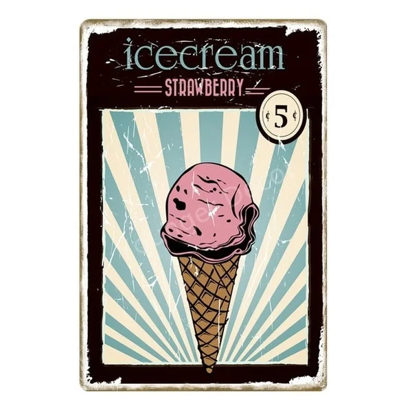 Для домашнего мороженого металла плакат клубника в ретро стиле для Гостиная Кухня кондитерской Wall Art Доска домашний декор YI-202 
Для домашнего мороженого металла плакат клубника в ретро стиле для Гостиная Кухня кондитерской Wall Art Доска домашний декор YI-202